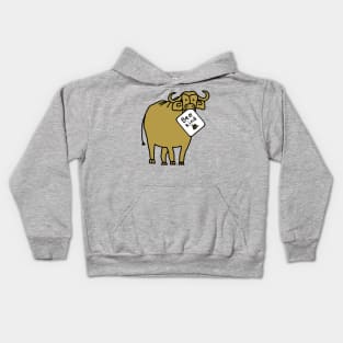 Gold Ox says Be Kind Kids Hoodie